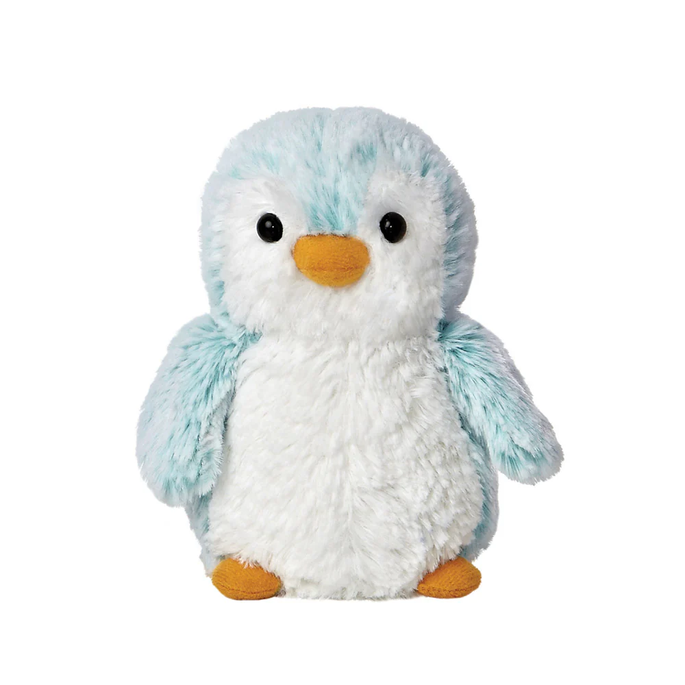 Blue PomPom Penguin Small Soft Toy