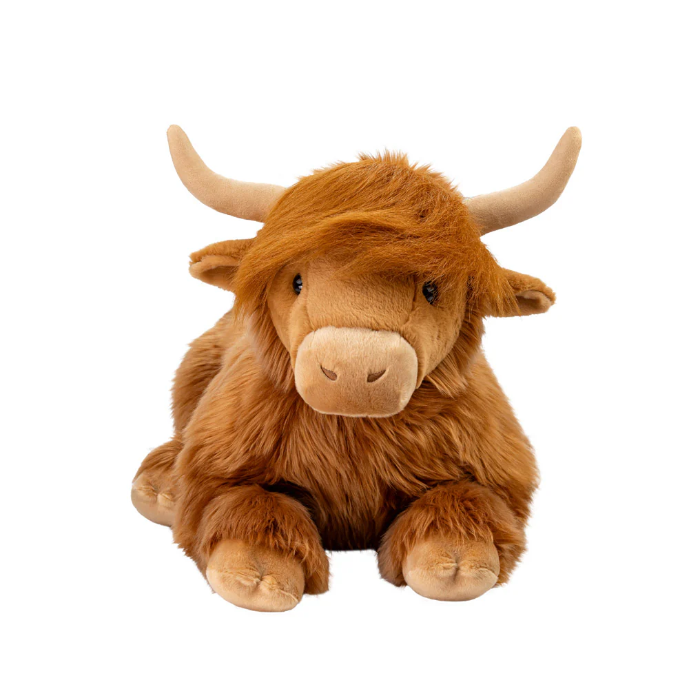 Borealis Bruce Highland Cow 68cm Soft Toy - Image 4