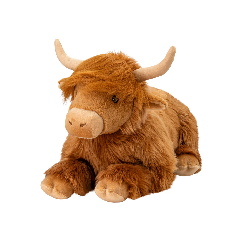 Borealis Bruce Highland Cow 68cm Soft Toy - Image 5
