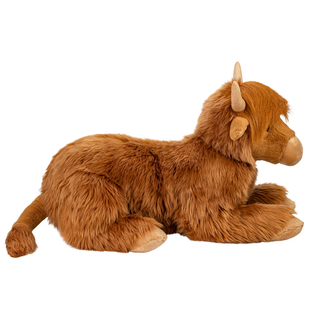 Borealis Bruce Highland Cow 68cm Soft Toy - Image 6