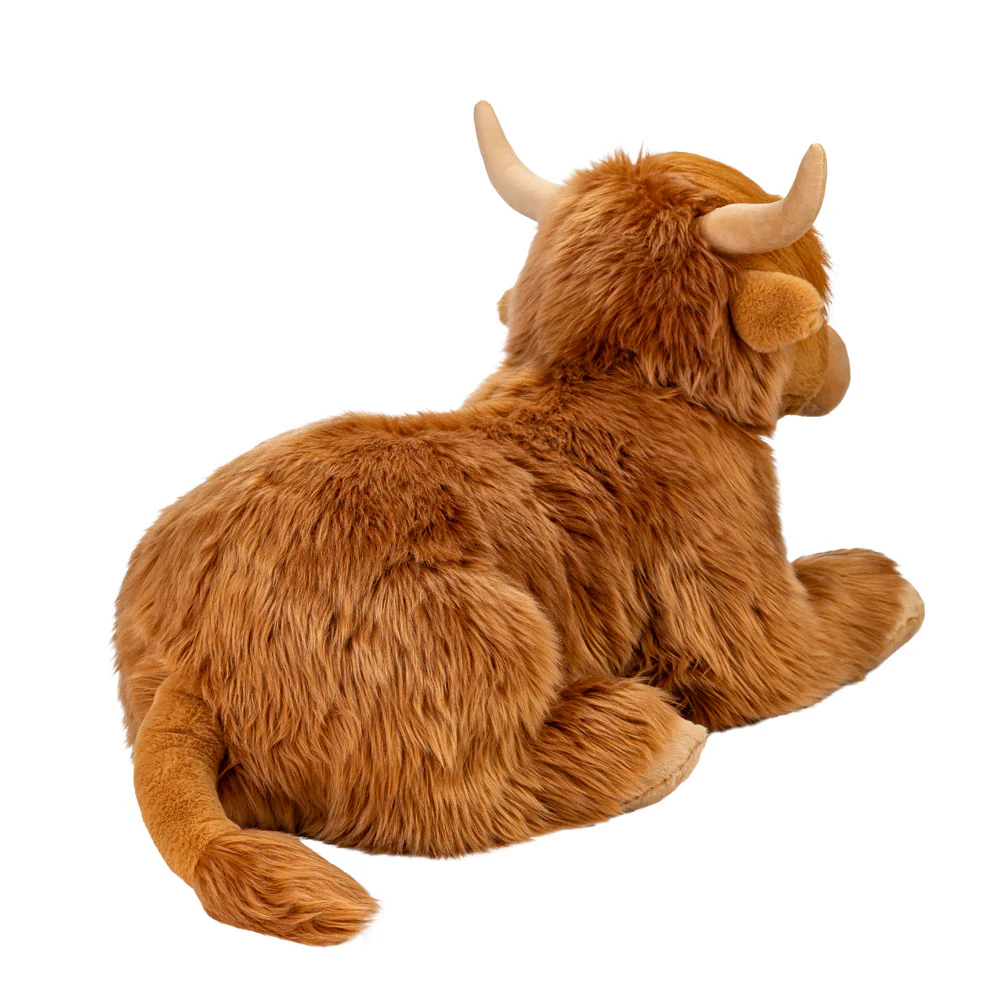 Borealis Bruce Highland Cow 68cm Soft Toy - Image 7