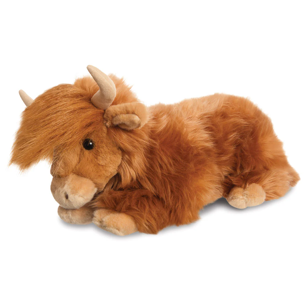 Borealis Bruce Highland Cow Soft Toy - Image 4