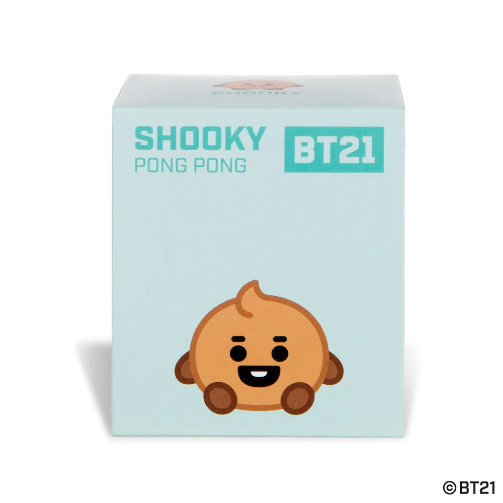 BT21 SHOOKY PONG PONG Soft Toy - Image 5