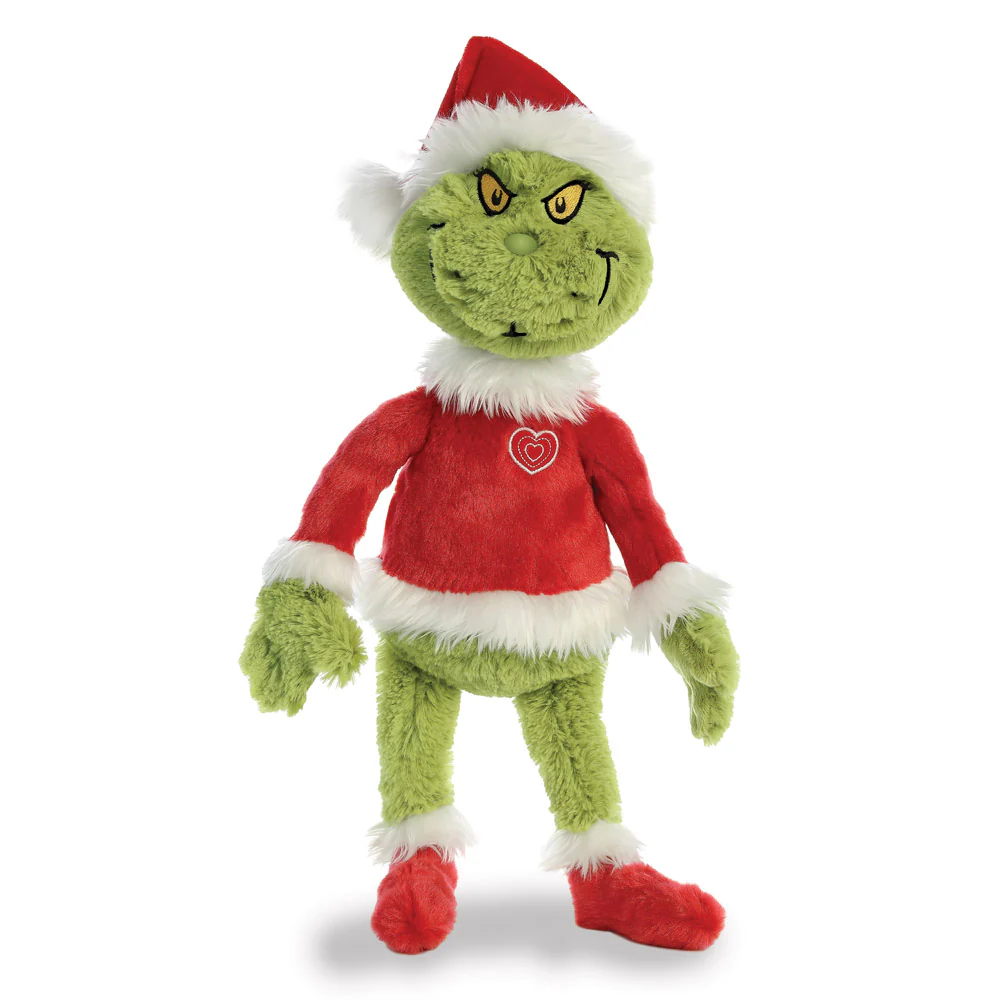 Dr. Seuss Santa Grinch 48cm Soft Toy