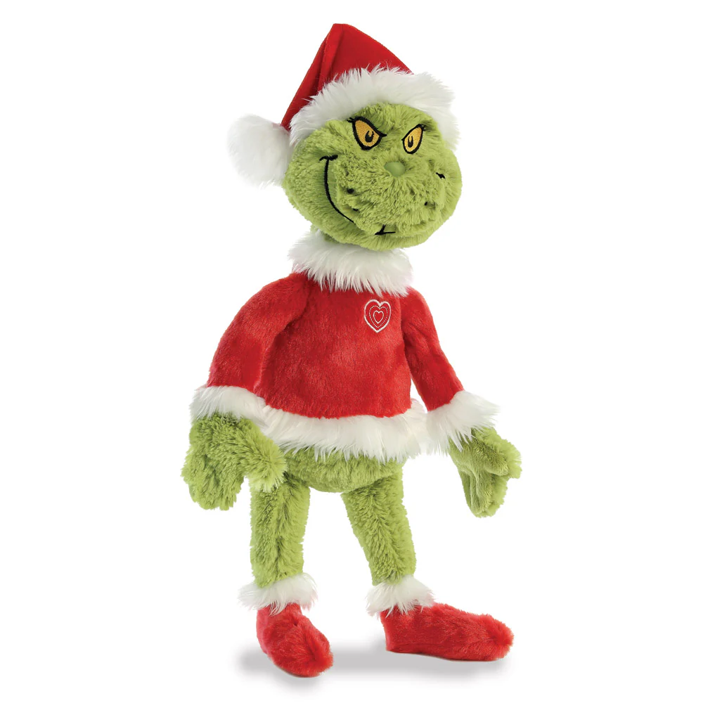 Dr. Seuss Santa Grinch 48cm Soft Toy - Image 2