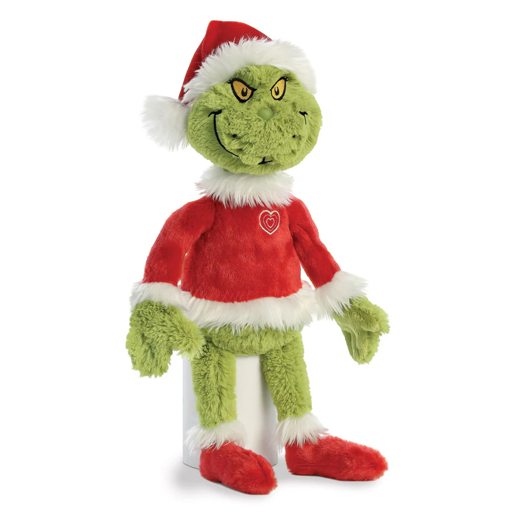 Dr. Seuss Santa Grinch 48cm Soft Toy - Image 4