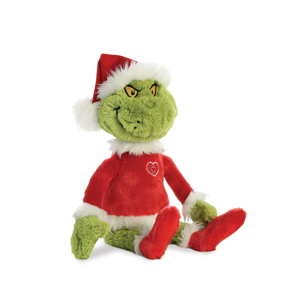 Dr. Seuss Santa Grinch 48cm Soft Toy - Image 6