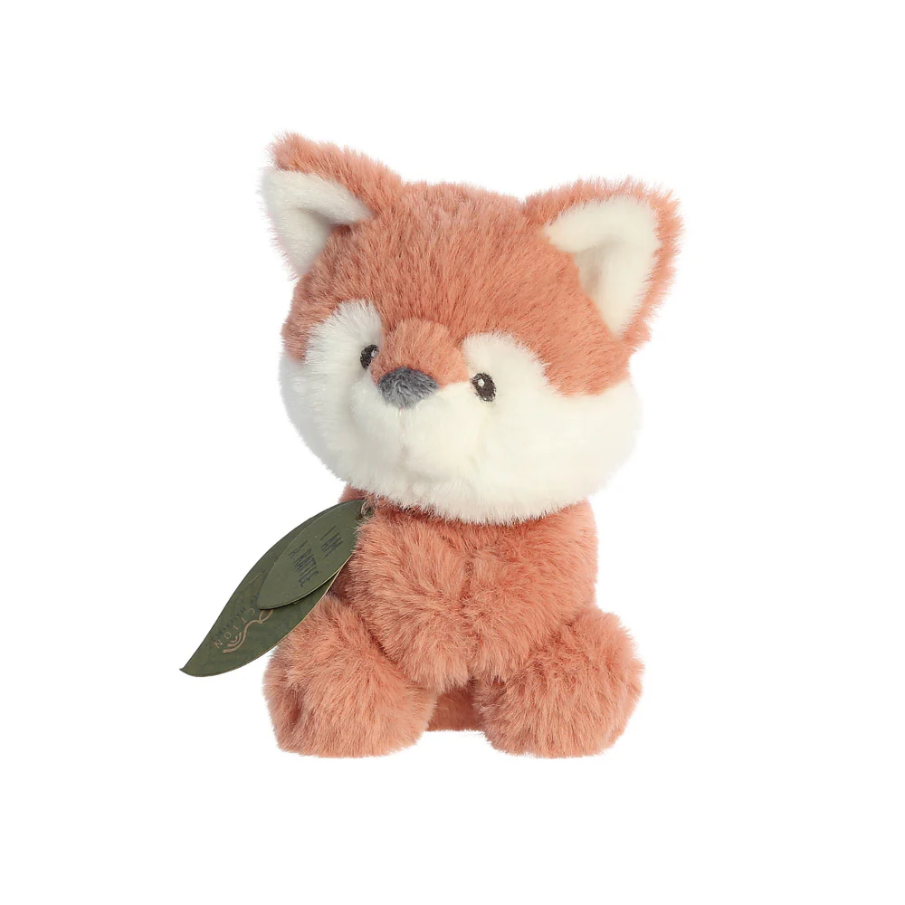 Ebba Eco Francis Fox Baby Rattle Soft Toy - Image 5