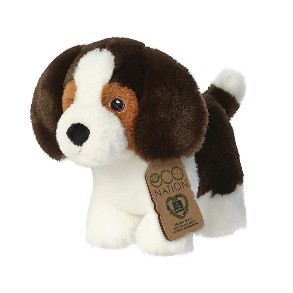 Eco Nation Beagle Dog Soft Toy - Image 3
