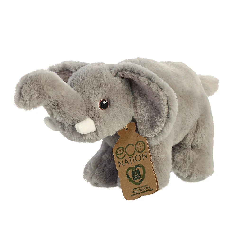 Eco Nation Elephant Soft Toy - Image 3