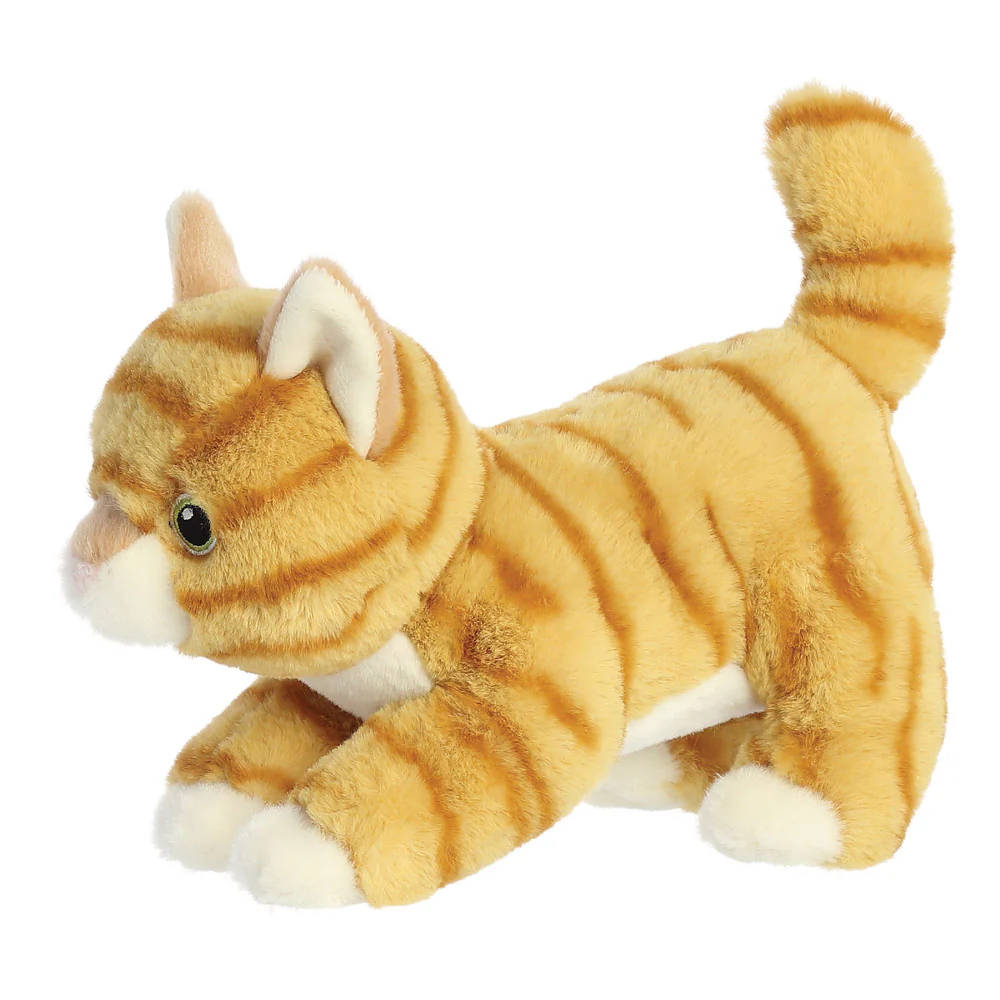 Eco Nation Orange Tabby Cat Soft Toy - Image 2