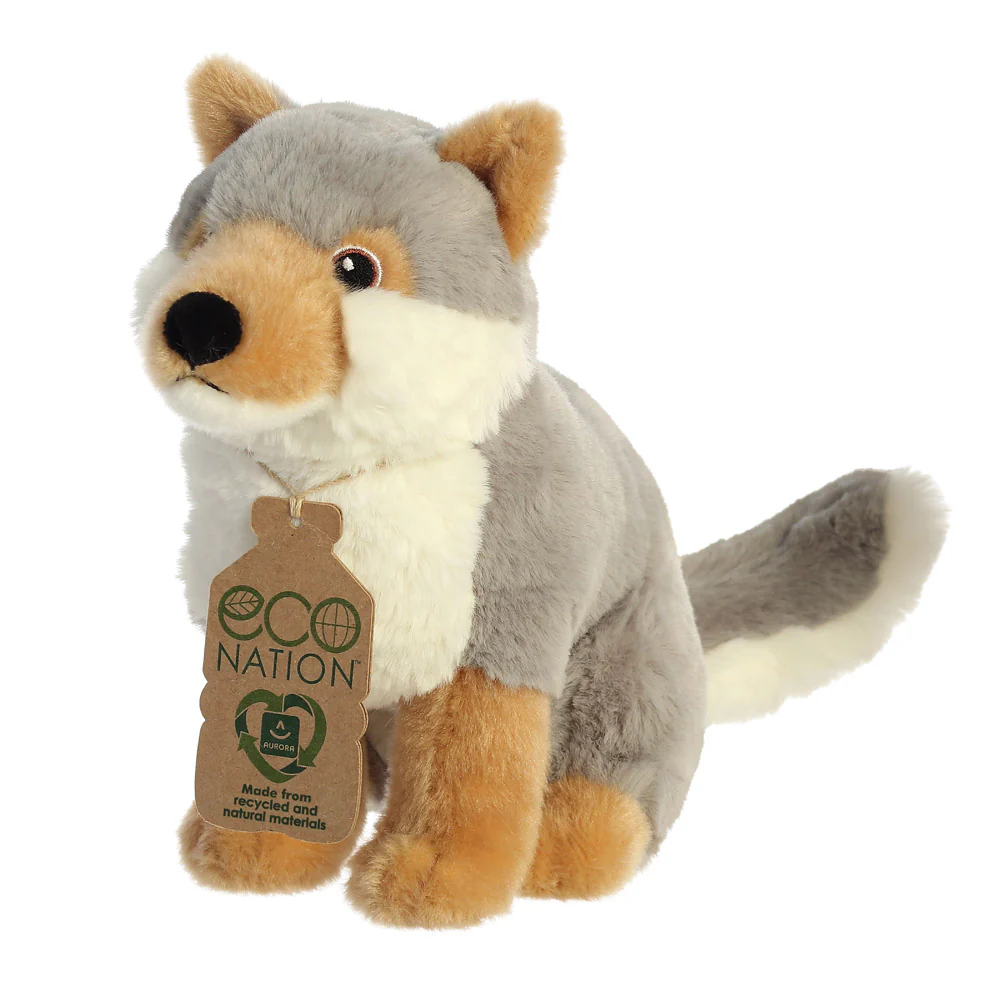 Eco Nation Wolf Soft Toy - Image 3