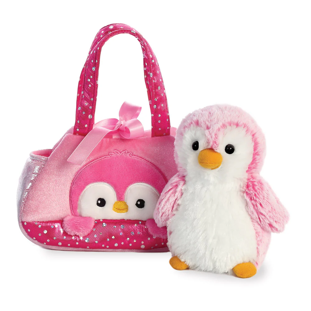 Fancy Pal Penguin Pink Soft Toy - Image 3