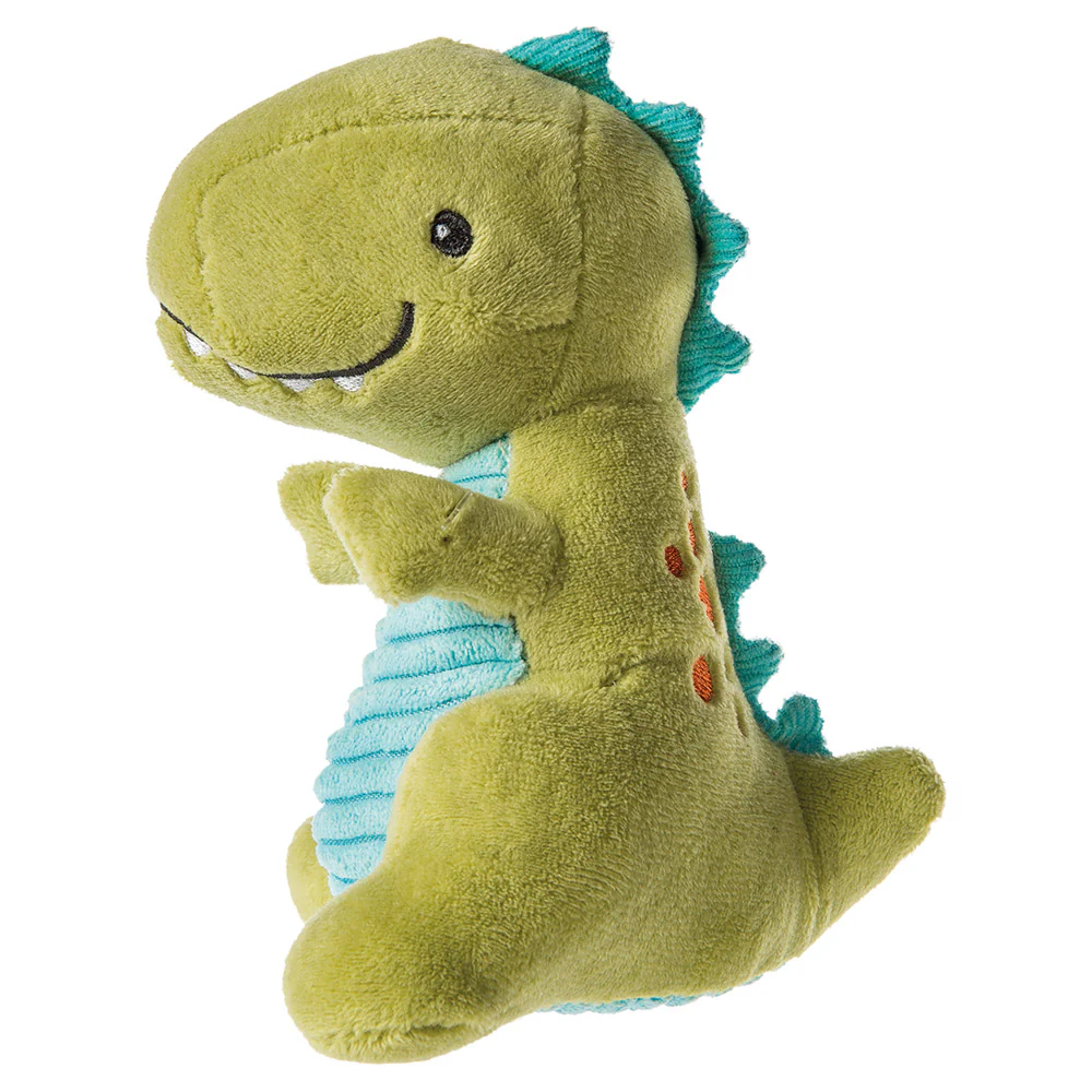 Mary Meyer Green Dino Baby Rattle Soft Toy