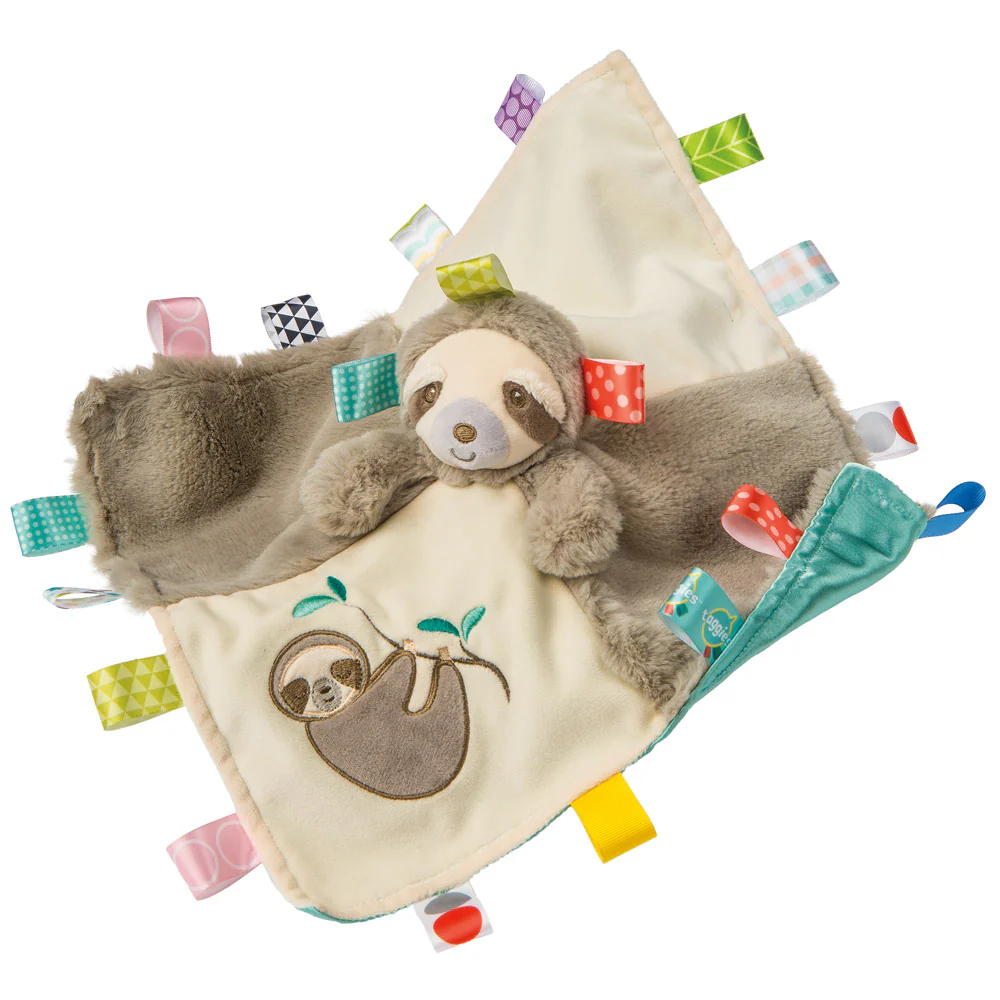 Mary Meyer Taggies Sloth Baby Blanket Soft Toy