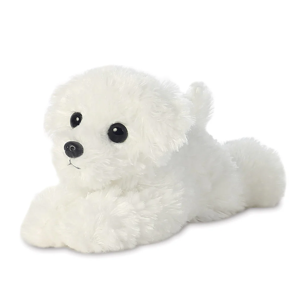 Mini Flopsies Bichon Frise Dog Soft Toy - Image 3