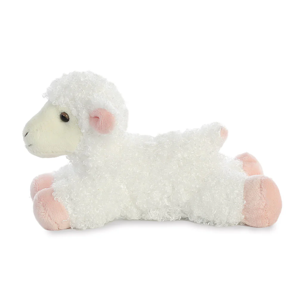 Mini Flopsies Lana Lamb Soft Toy - Image 2