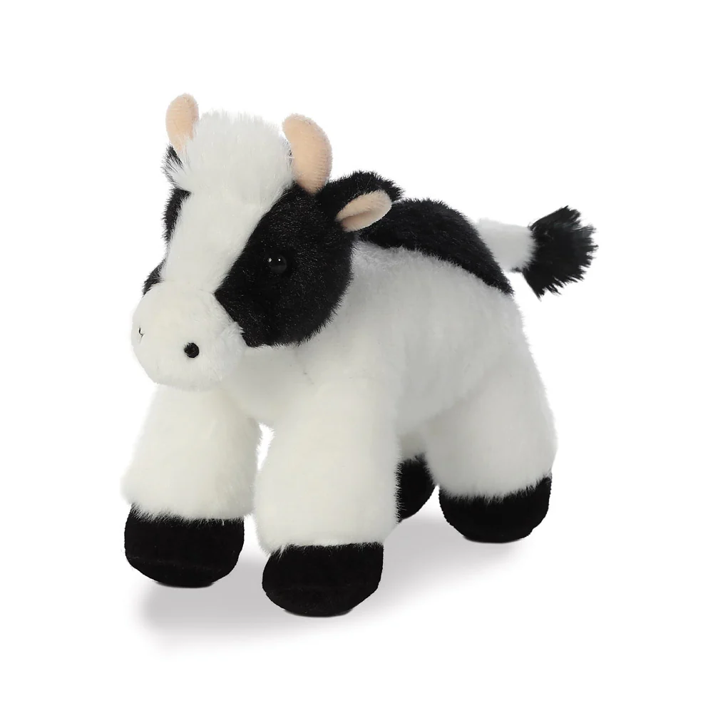 Mini Flopsies Mini Moo Cow Soft Toy - Image 3