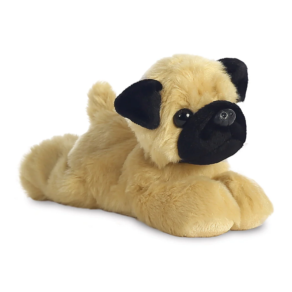 Mini Flopsies Mr Pugster Pug Soft Toy