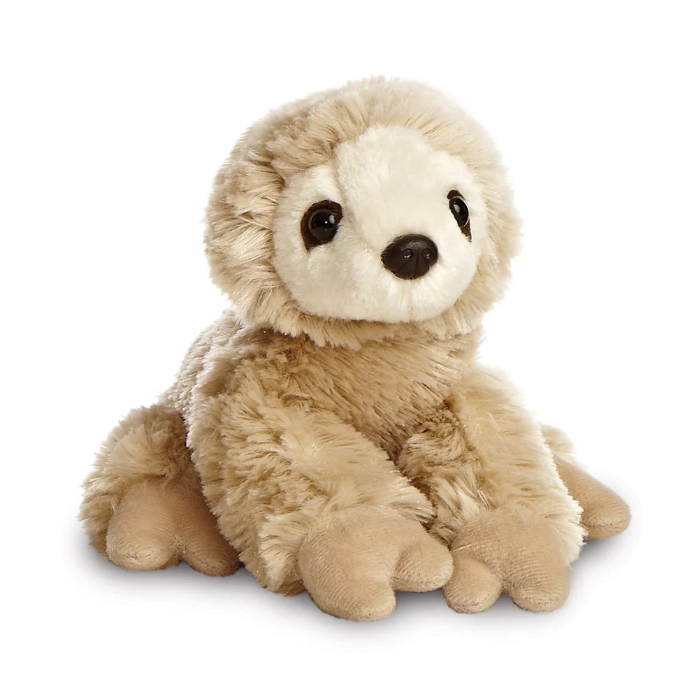 Mini Flopsies Sloth Soft Toy - Image 3