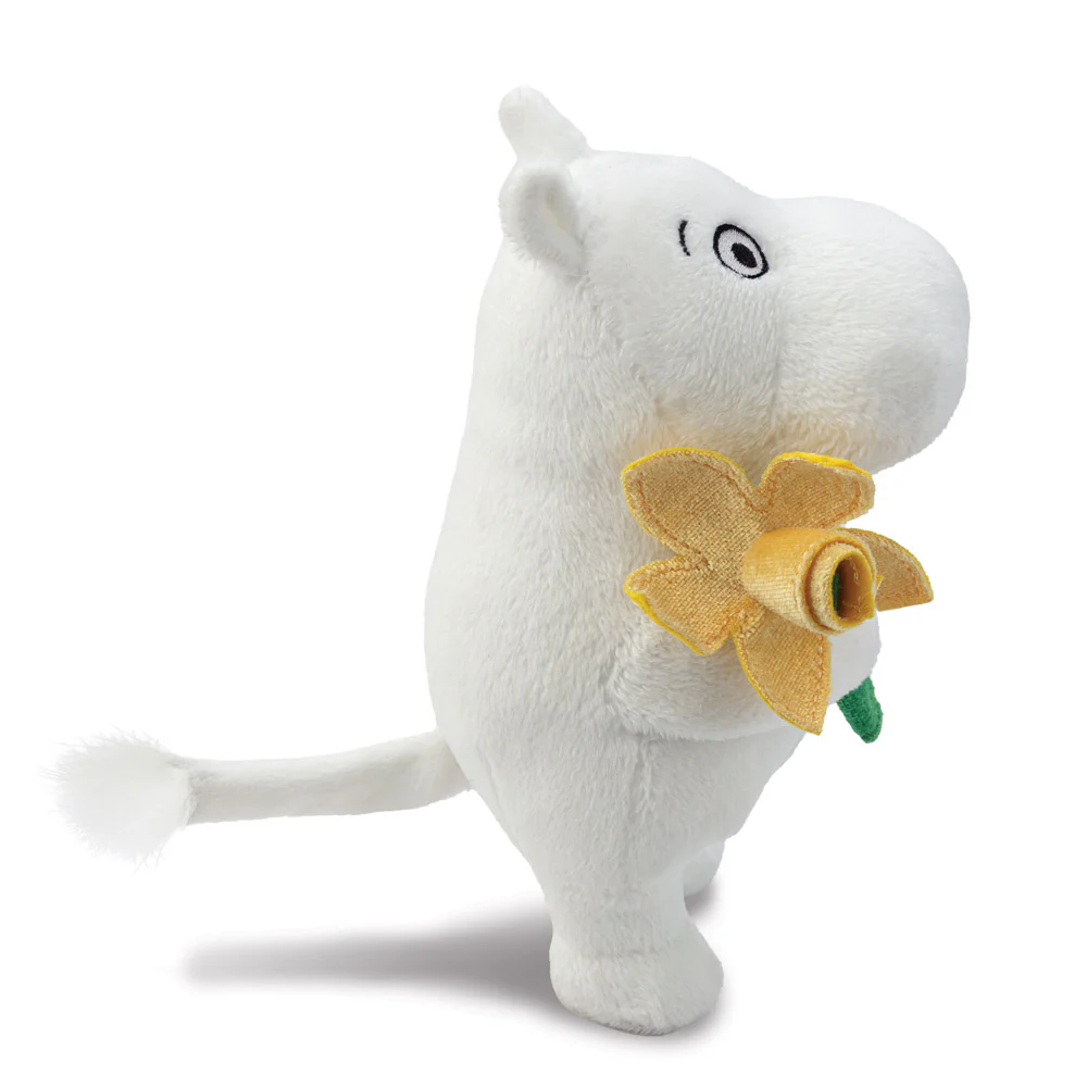 Moomin Standing with Daffodil Soft Toy - Image 3