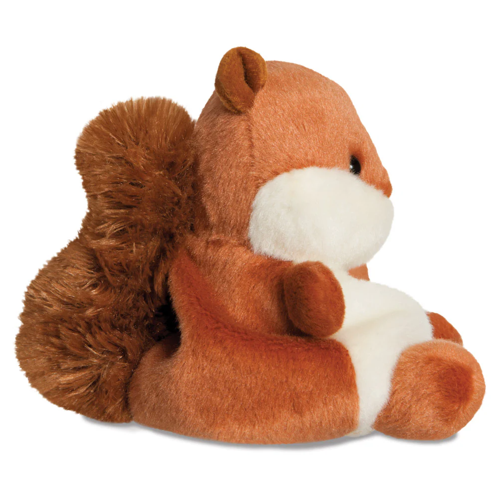 Palm Pal Nibbles Squirrel Soft Toy - Image 3