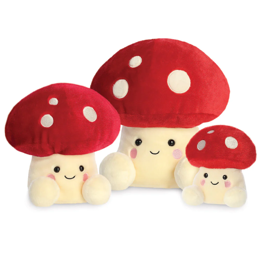 Palm Pals Amanita Mushroom Medium Soft Toy - Image 6
