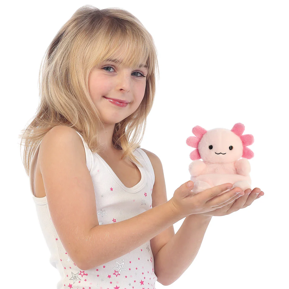 Palm Pals Ax Axolotl Soft Toy - Image 6