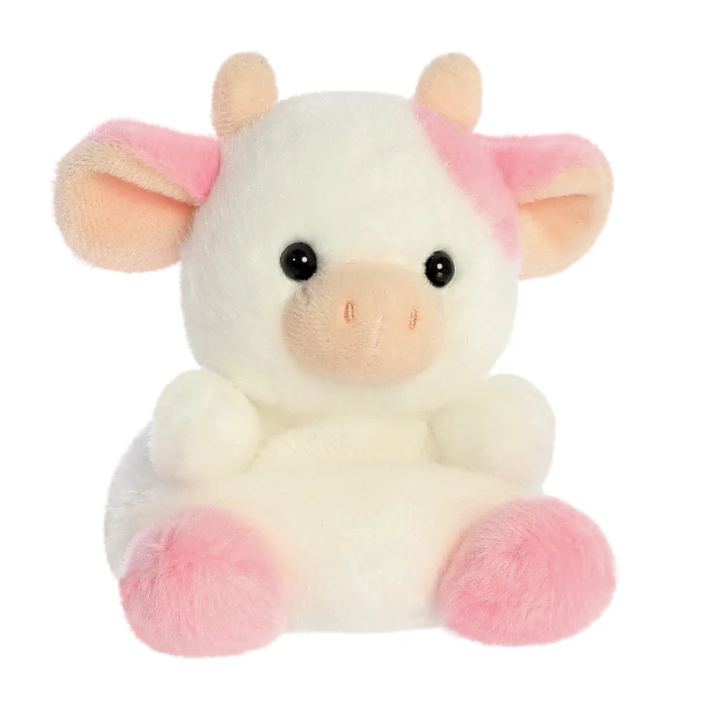 Palm Pals Belle Strawberry Cow Soft Toy - Image 2