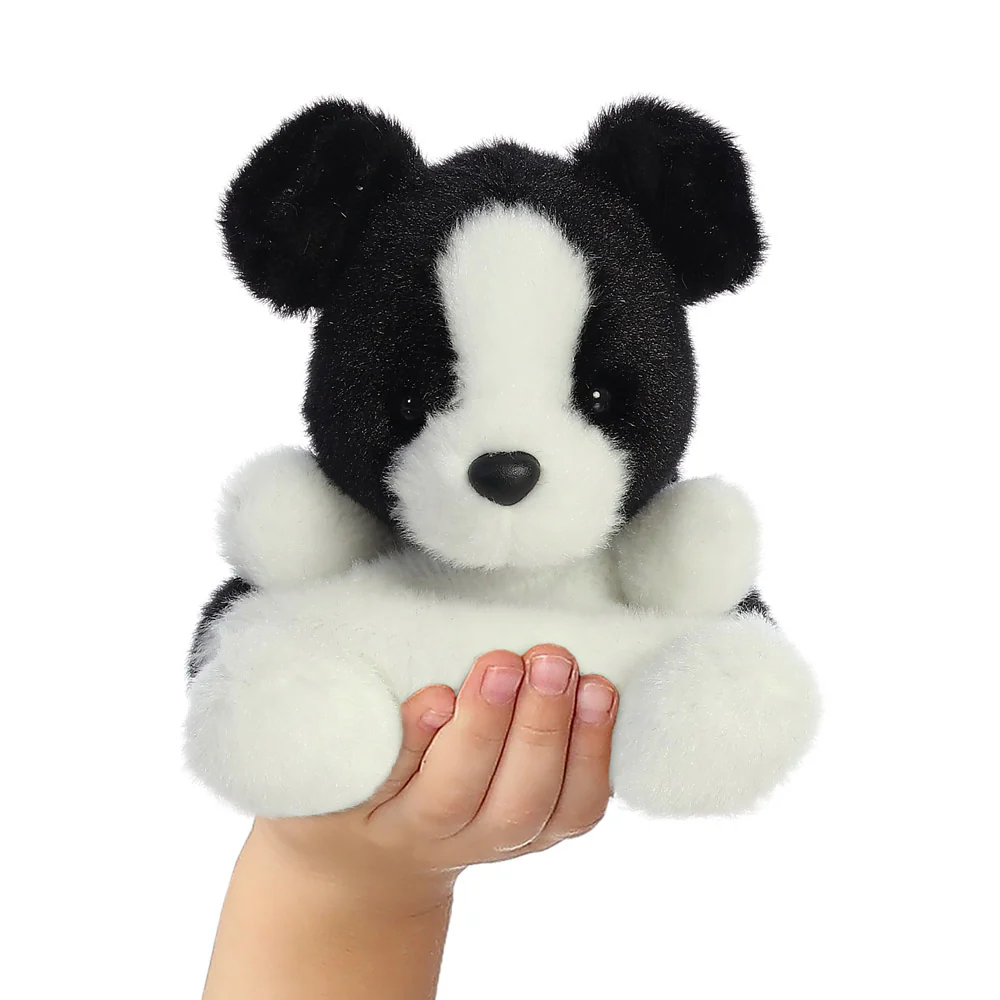 Palm Pals Brodie Collie Dog Soft Toy - Image 5
