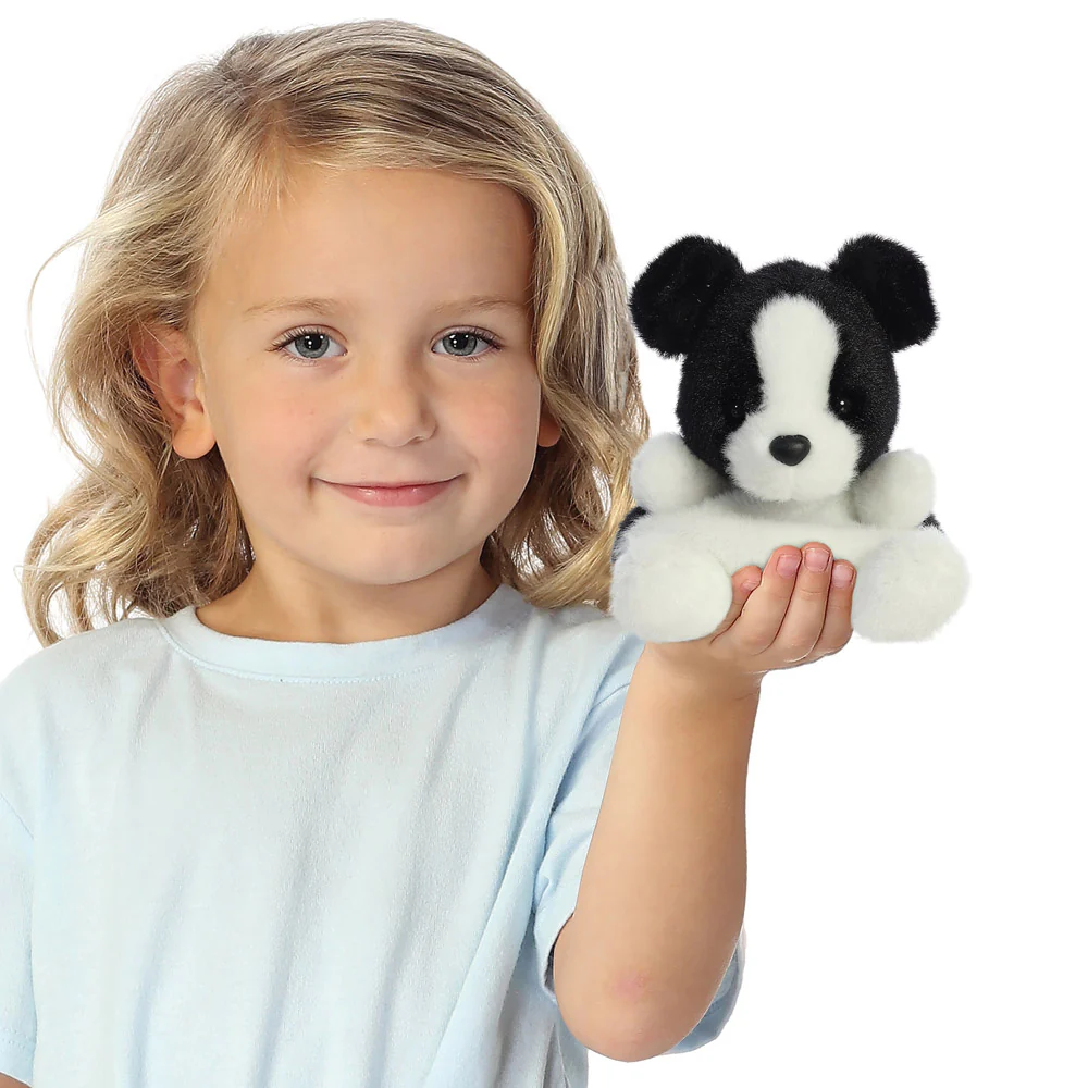 Palm Pals Brodie Collie Dog Soft Toy - Image 6