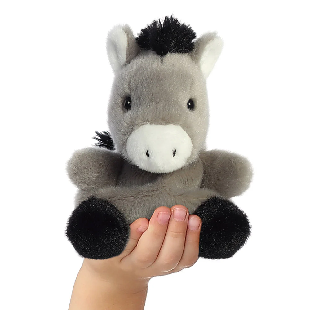 Palm Pals Eli Donkey Soft Toy - Image 5