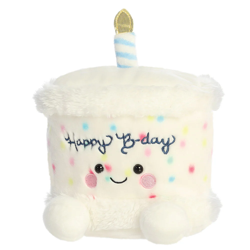 Palm Pals Happy B'day Cake 20cm Soft Toy - Image 5