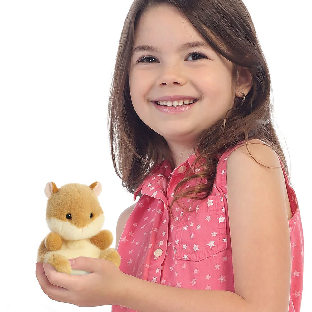 Palm Pals Happy Hamster Soft Toy - Image 5