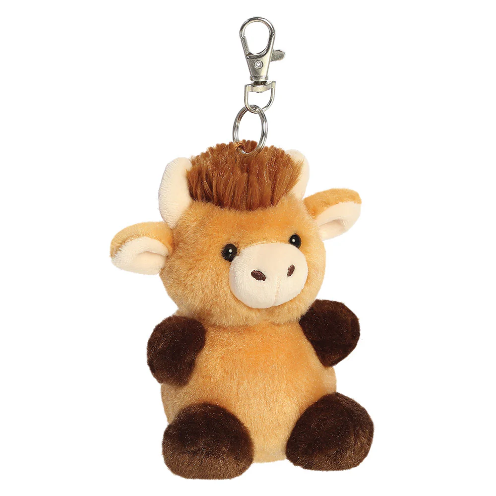Palm Pals Hubert Highland Cow Clip-On - Image 2