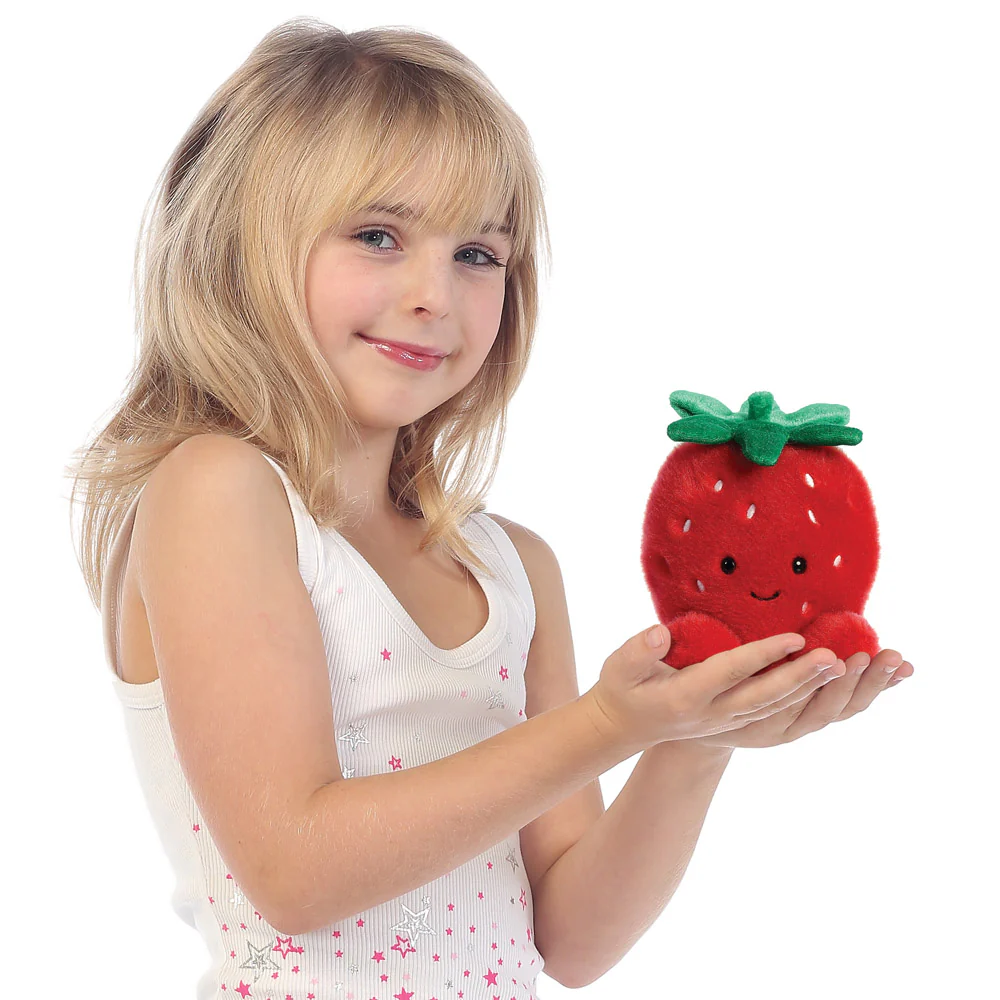 Palm Pals Juicy Strawberry Soft Toy - Image 6