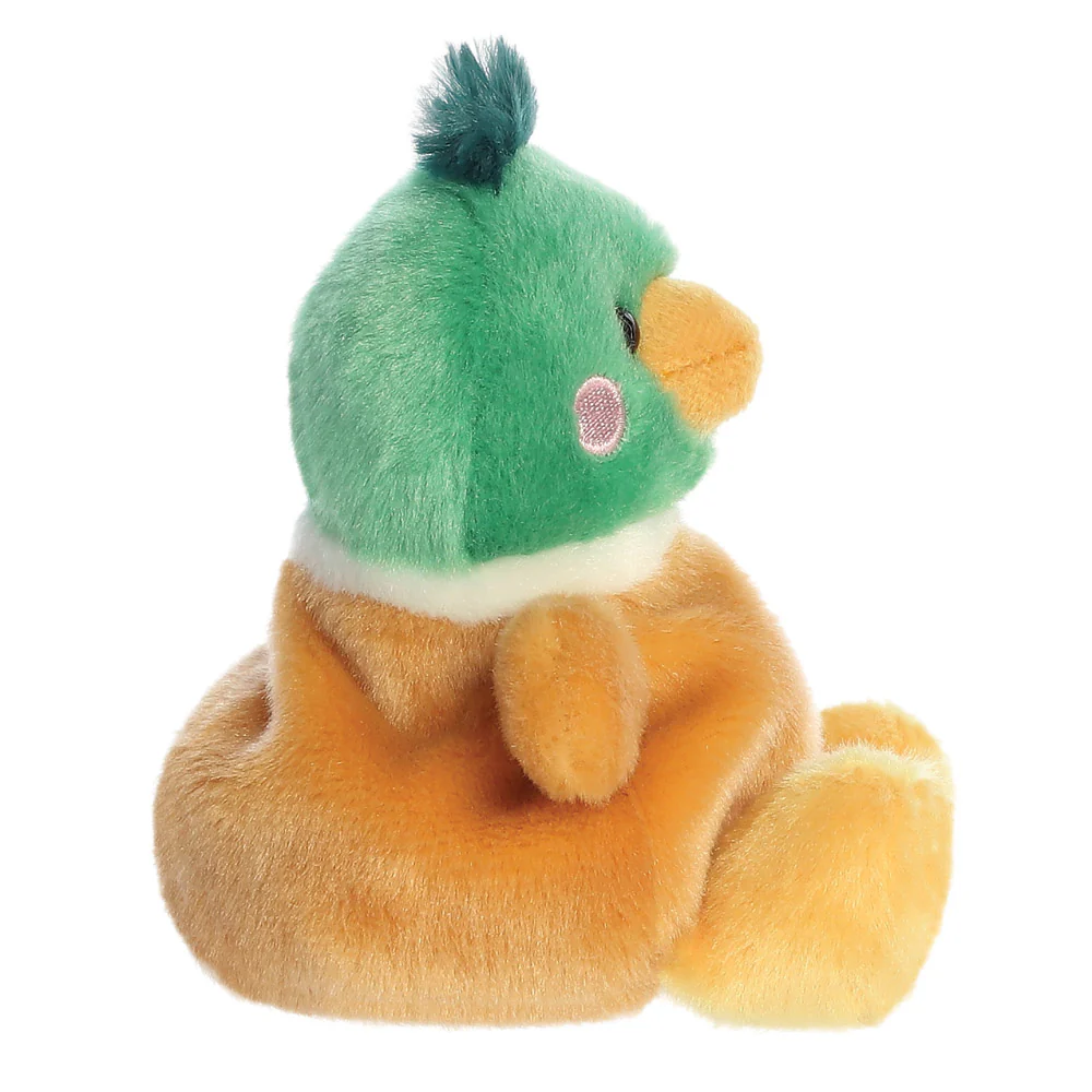 Palm Pals Puddles Mallard Duck Soft Toy - Image 3