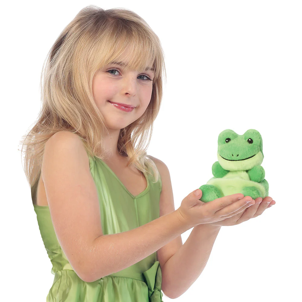 Palm Pals Ribbits Frog Soft Toy - Image 5