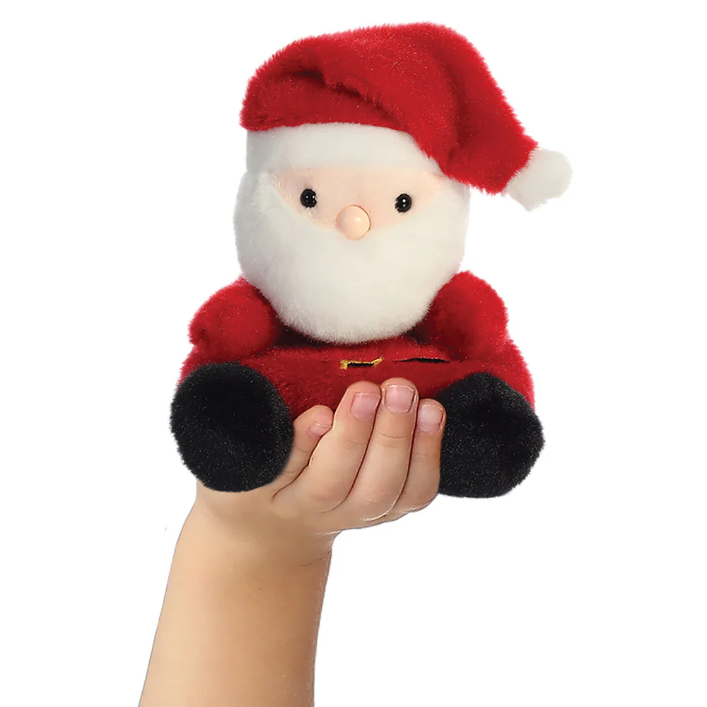 Palm Pals Santa Claus Soft Toy - Image 4