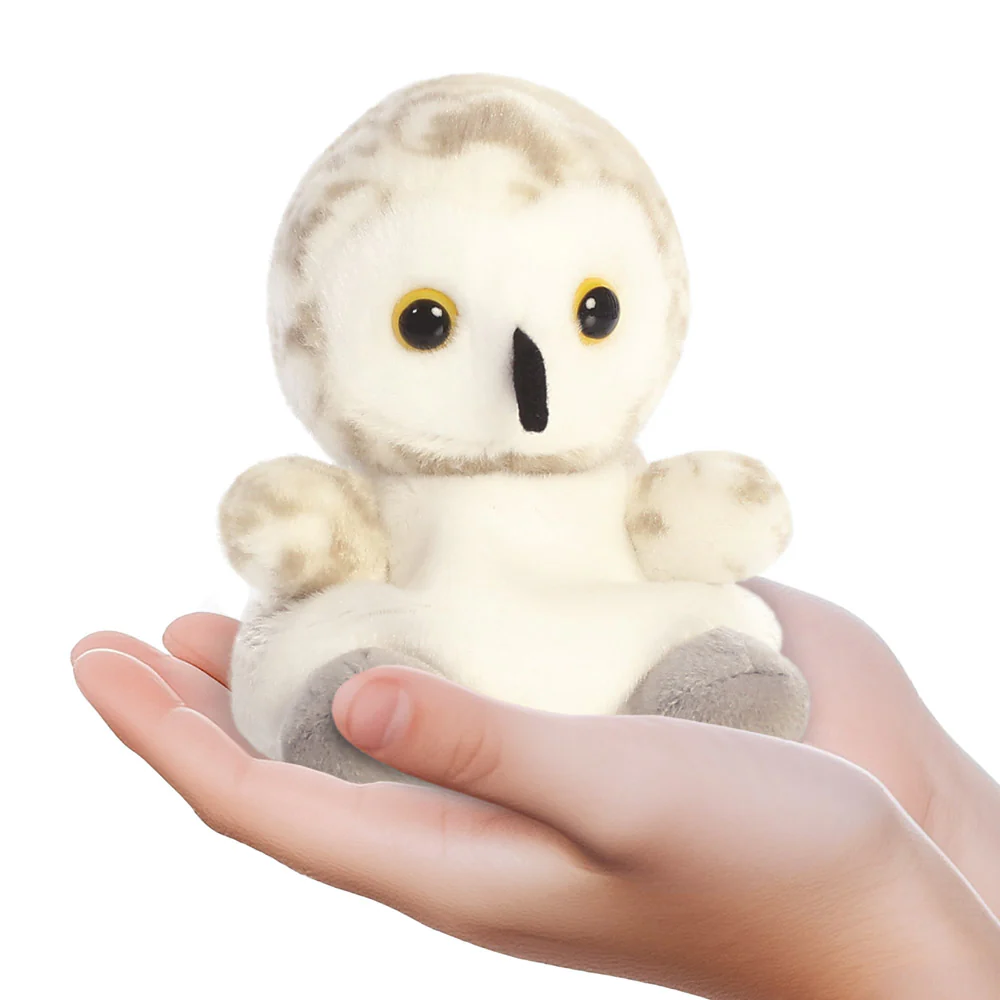 Palm Pals Snowflake Snowy Owl Soft Toy - Image 5