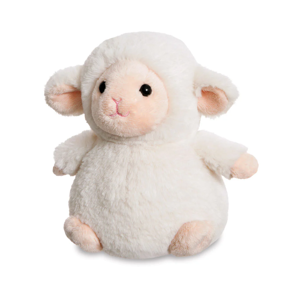 PomPom Iris Lamb Soft Toy - Image 2