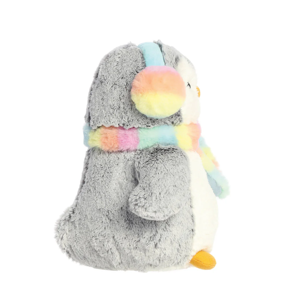 PomPom Penguin Muffs & Scarf Soft Toy - Image 3