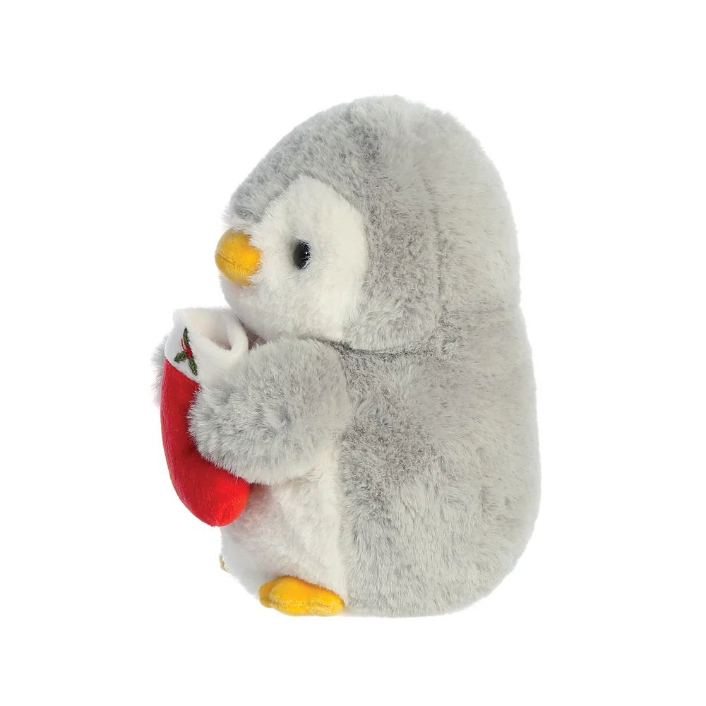 PomPom Penguin w/Stocking Soft Toy - Image 3