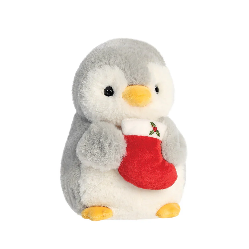 PomPom Penguin w/Stocking Soft Toy - Image 6