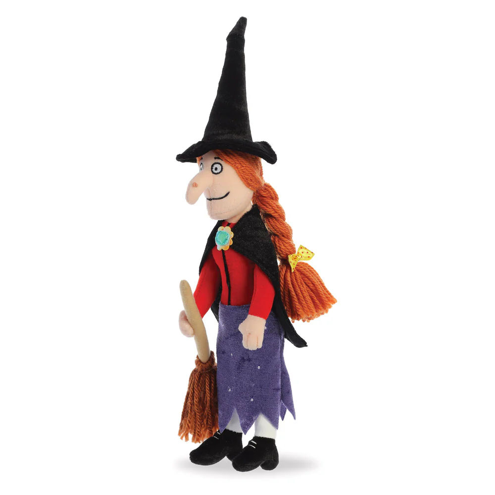 Room on the Broom Witch w/ Broom Soft Toy - Image 2