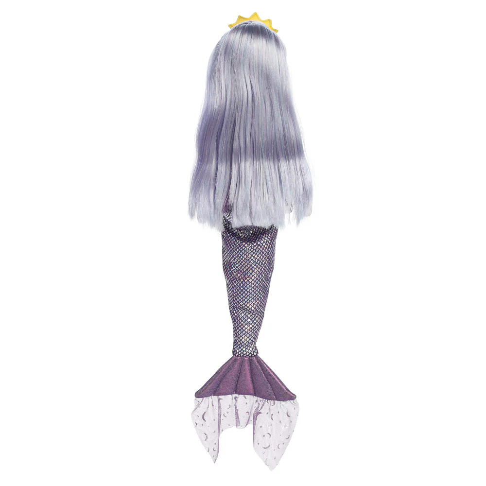Sea Sparkles Lavender Mermaid Soft Toy - Image 4