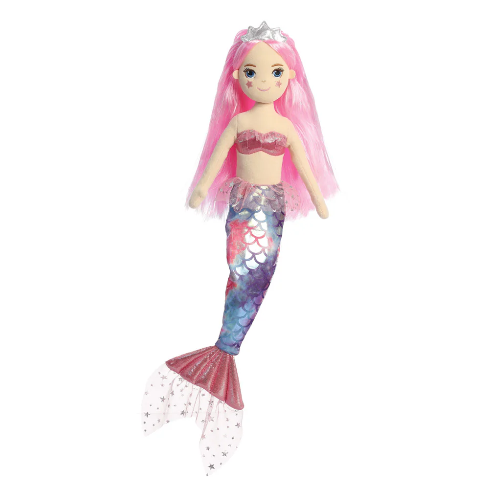 Sea Sparkles Star Mermaid Soft Toy