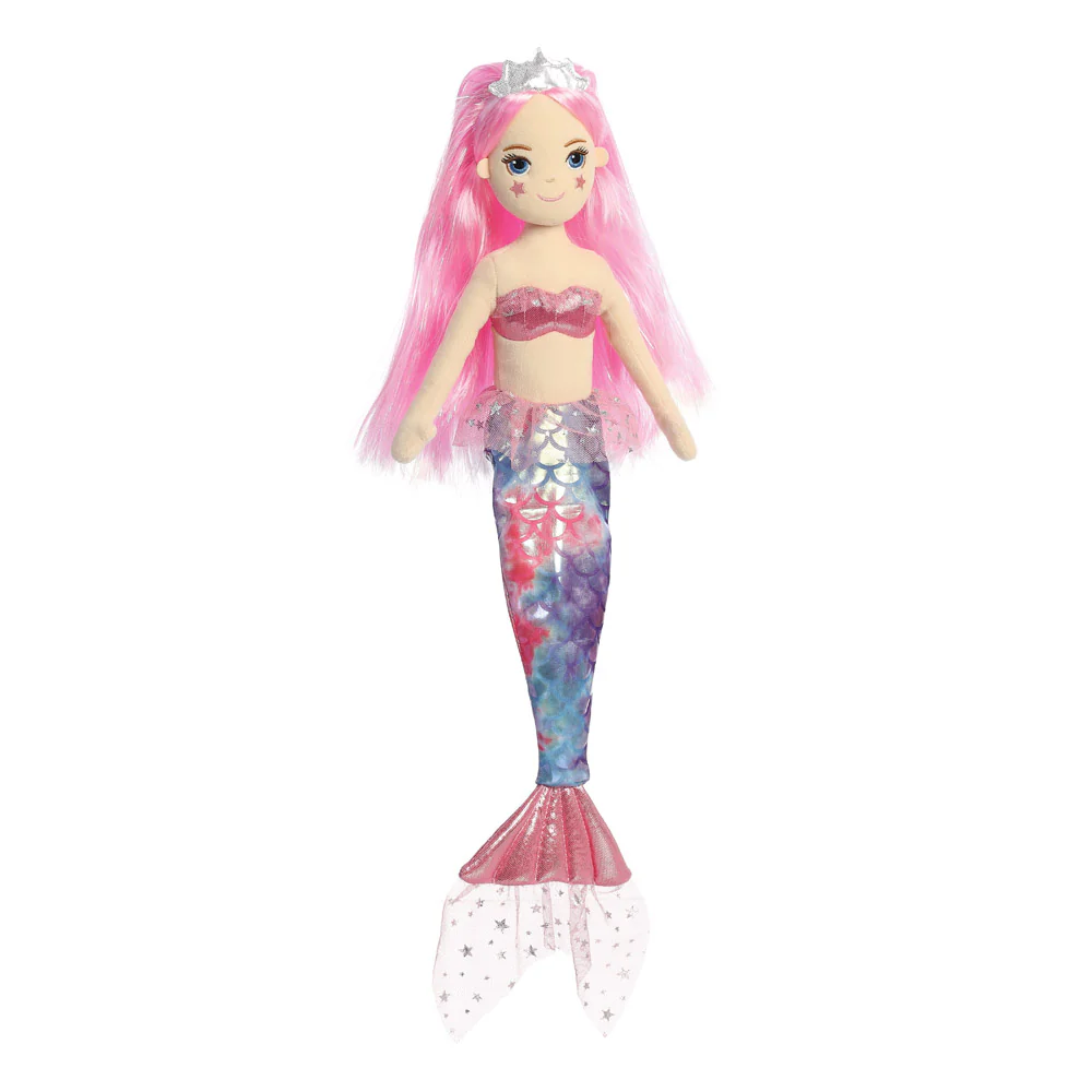 Sea Sparkles Star Mermaid Soft Toy - Image 2