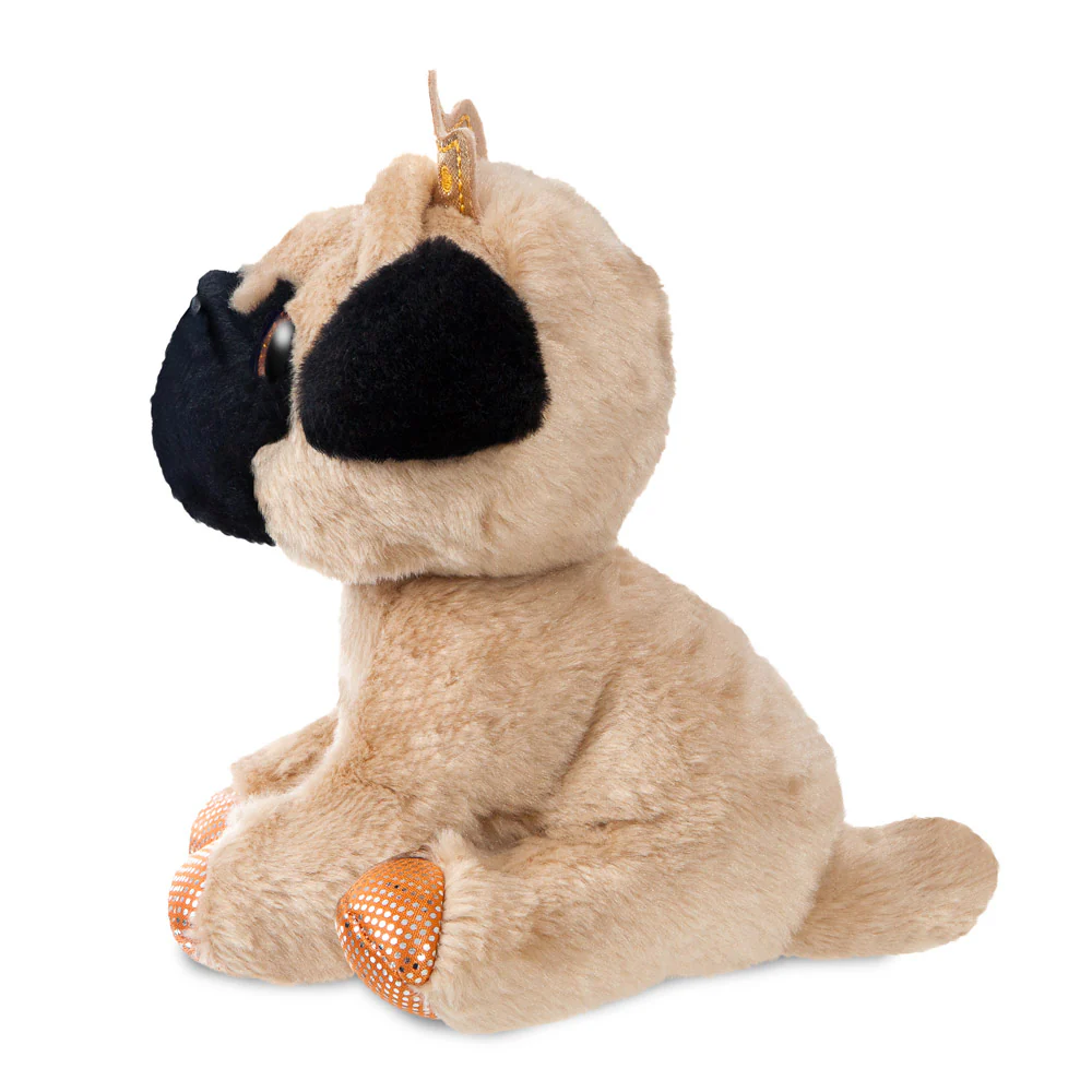 Sparkle Tales Royal Pug Dog with Crown - Image 3