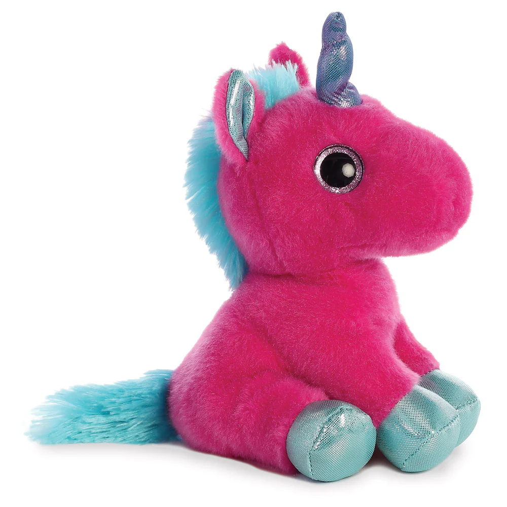 Sparkle Tales Starlight Hot Pink Unicorn Soft Toy - Image 3
